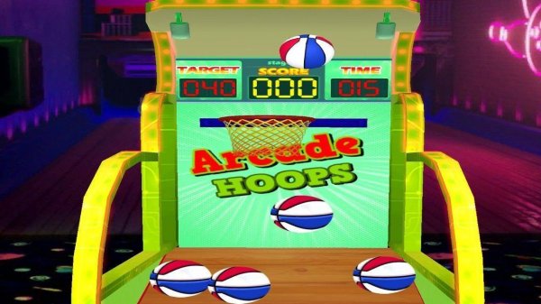 Arcade Hoops Basketball Challenge