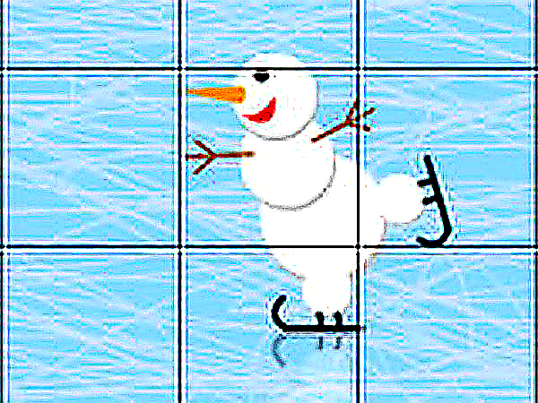 Festive Tile Puzzle Assembly