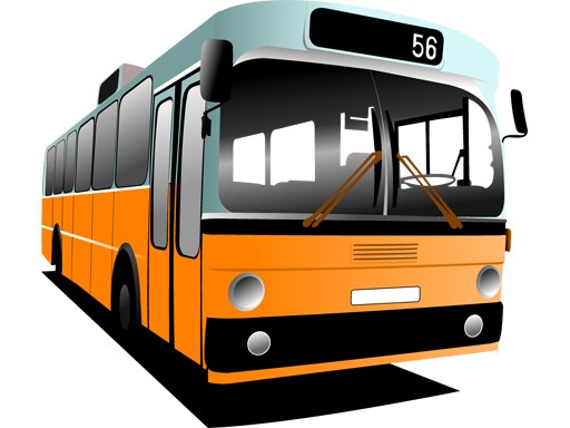 Cartoon Bus Jigsaw Puzzle