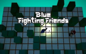 Blue Fighting Friends - Color Battle Arena Online Game