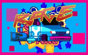 Rage Cyberpunk Survival Racing Online Game