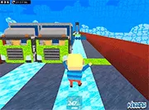 Ice Slide Arcade Runner