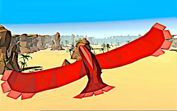 Feathered Path Runner